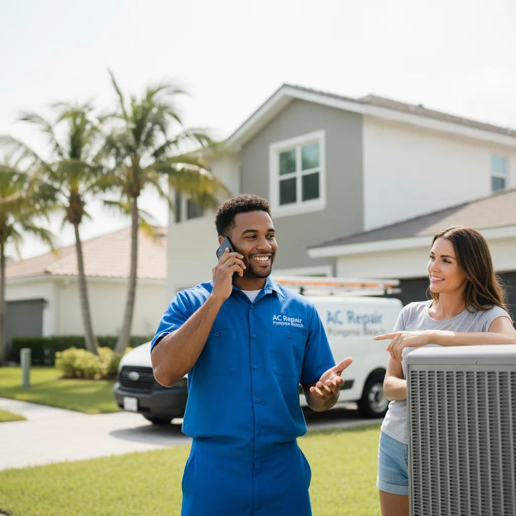 AC Repair Pompano Beach customer support in La Palma